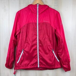 Quechua Women’s Full Zip Decathlon Hooded Jacket Helium Series Hot Pink Large